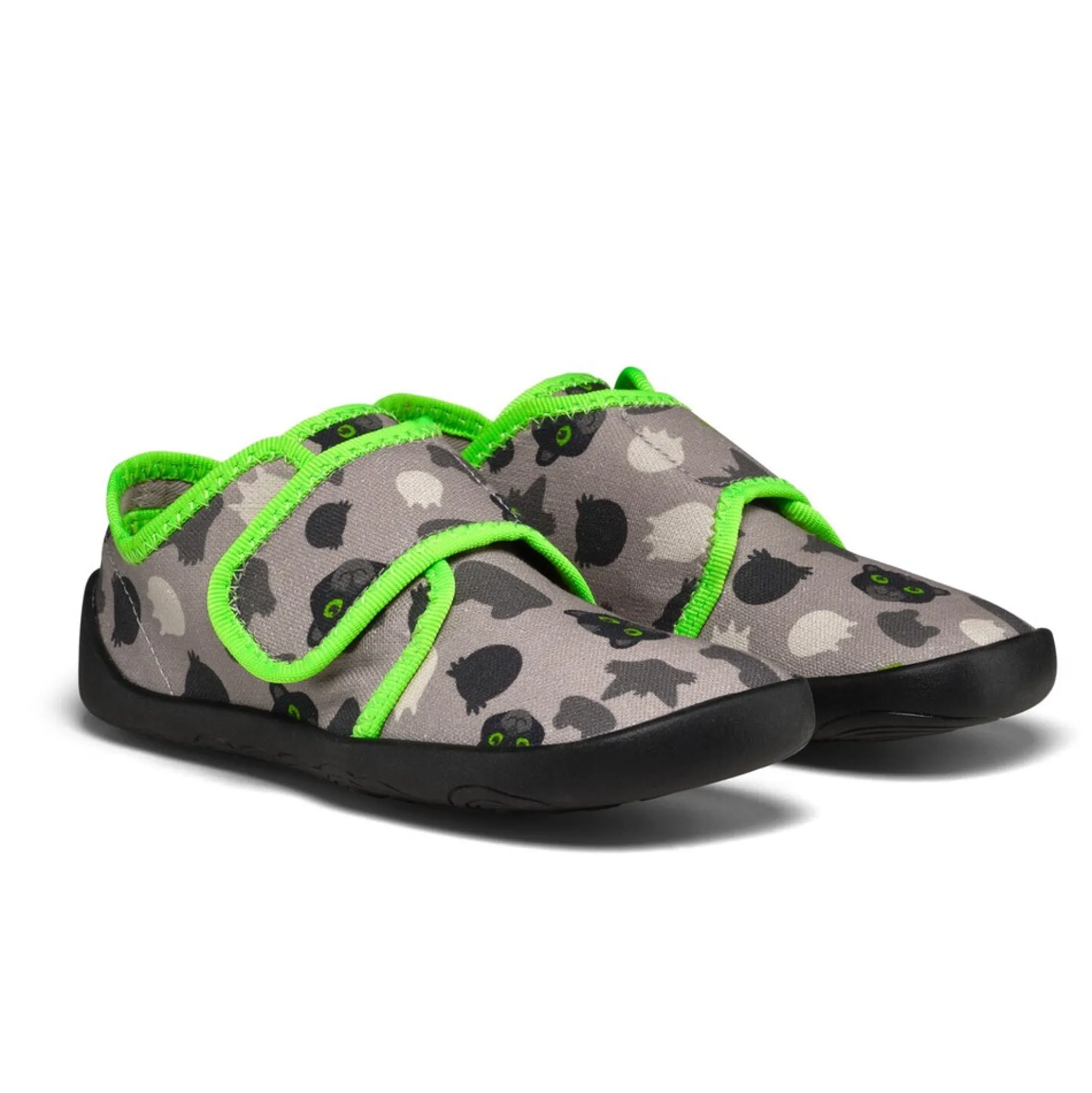 Affenzahn Slipper Cotton Movy, Panther