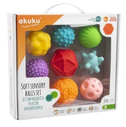 Akuku aistipallot, 8 kpl