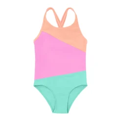 Color Kids Colorblock uimapuku, Peach Pink