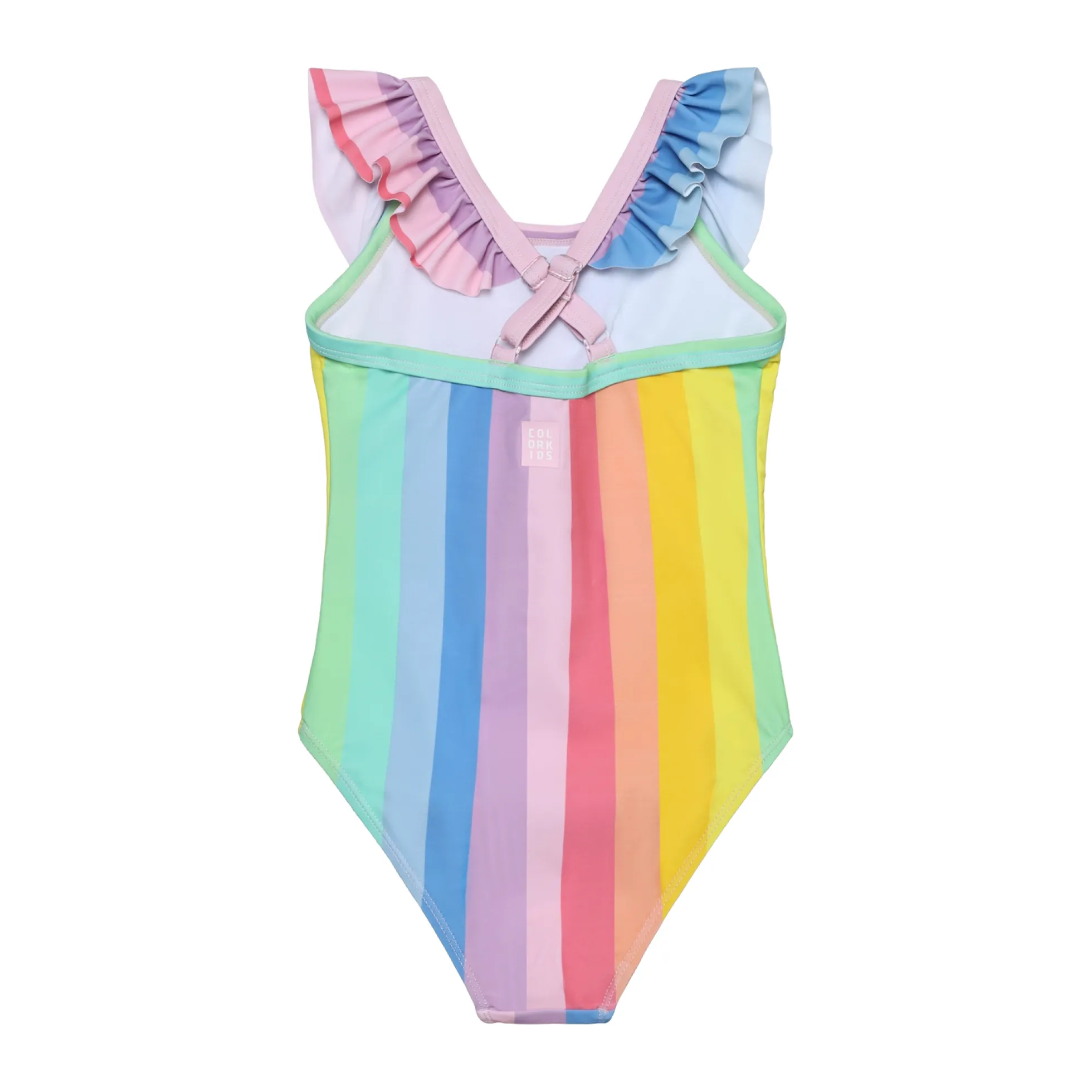 Color Kids Frills uimapuku, Pink Lemonade