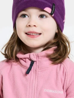 Didriksons fleecetakki Monte, Light Heather Pink