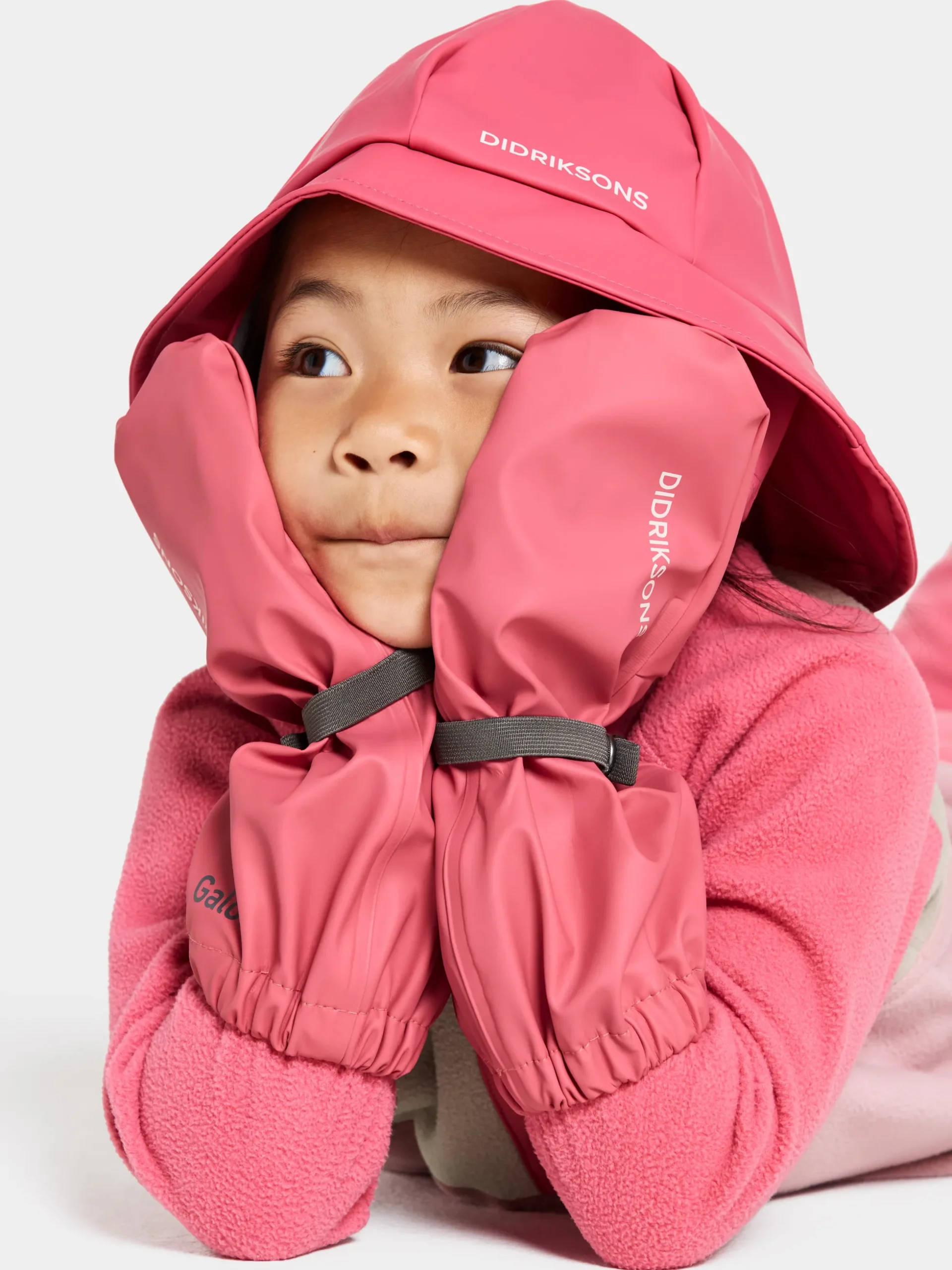 Didriksons Glove vuorittomat saderukkaset, Dusty Azalea