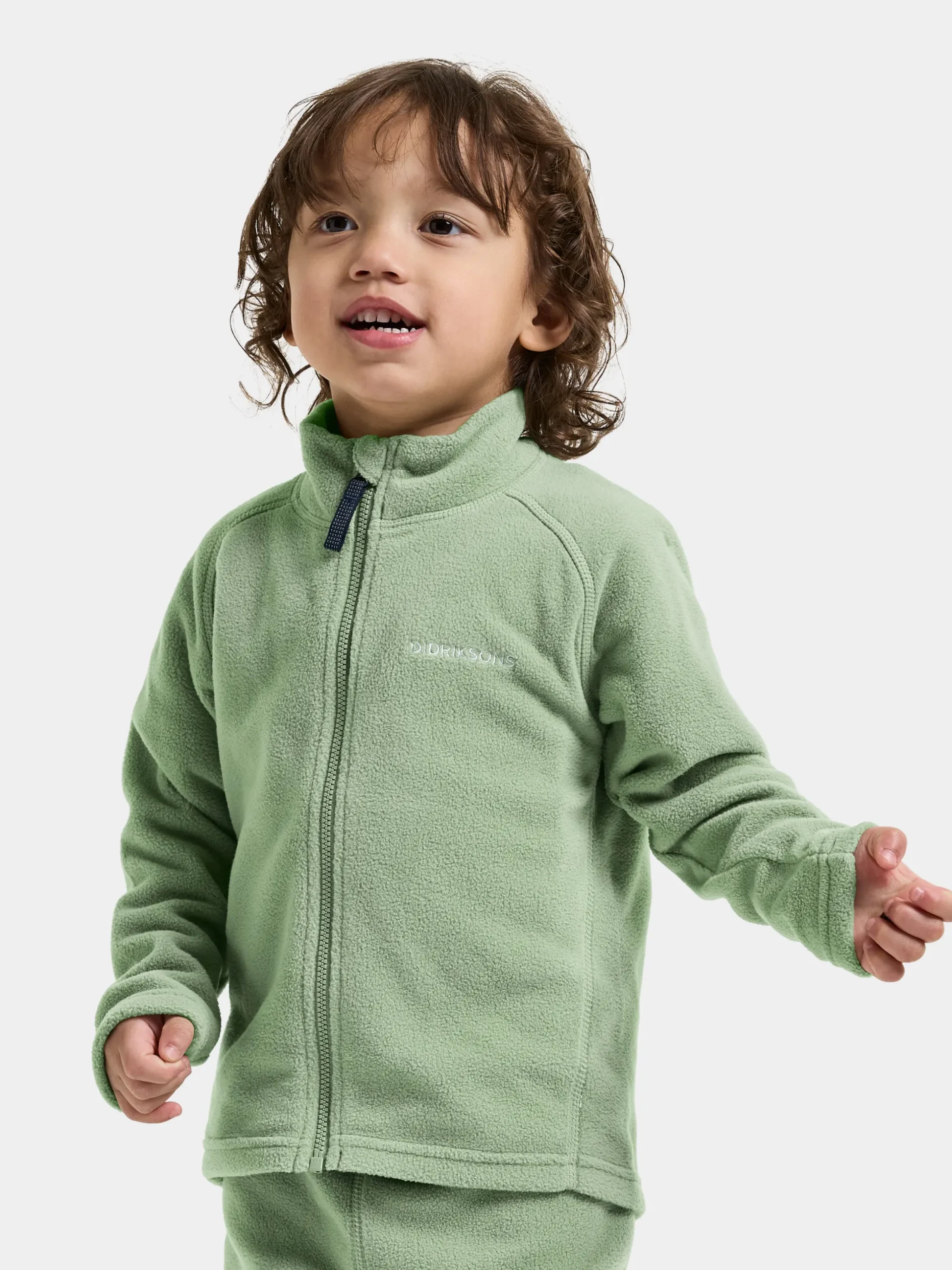 Didriksons Monte fleecetakki, Sage Green