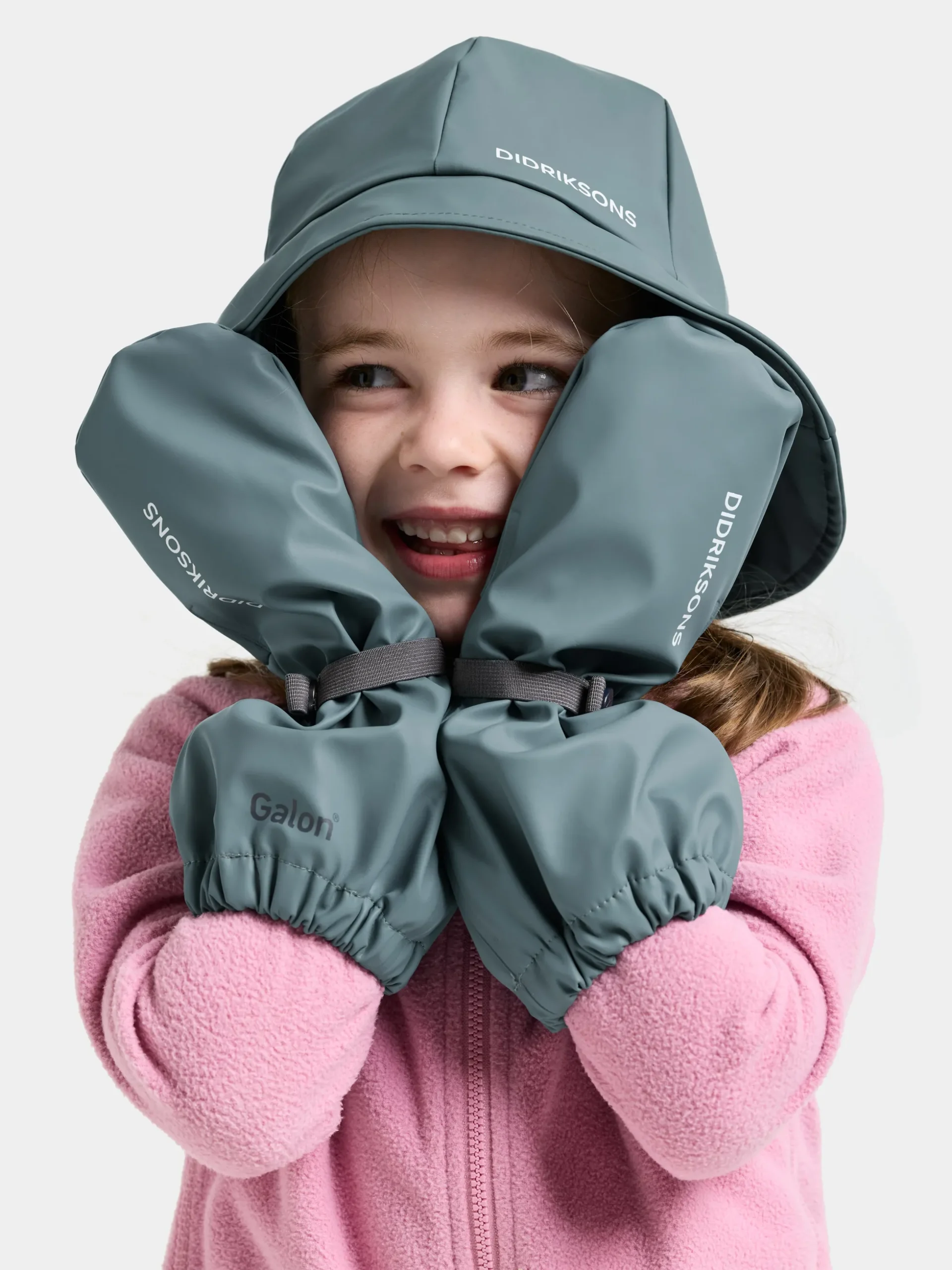 Didriksons Pileglove vuorilliset saderukkaset, Factory blue