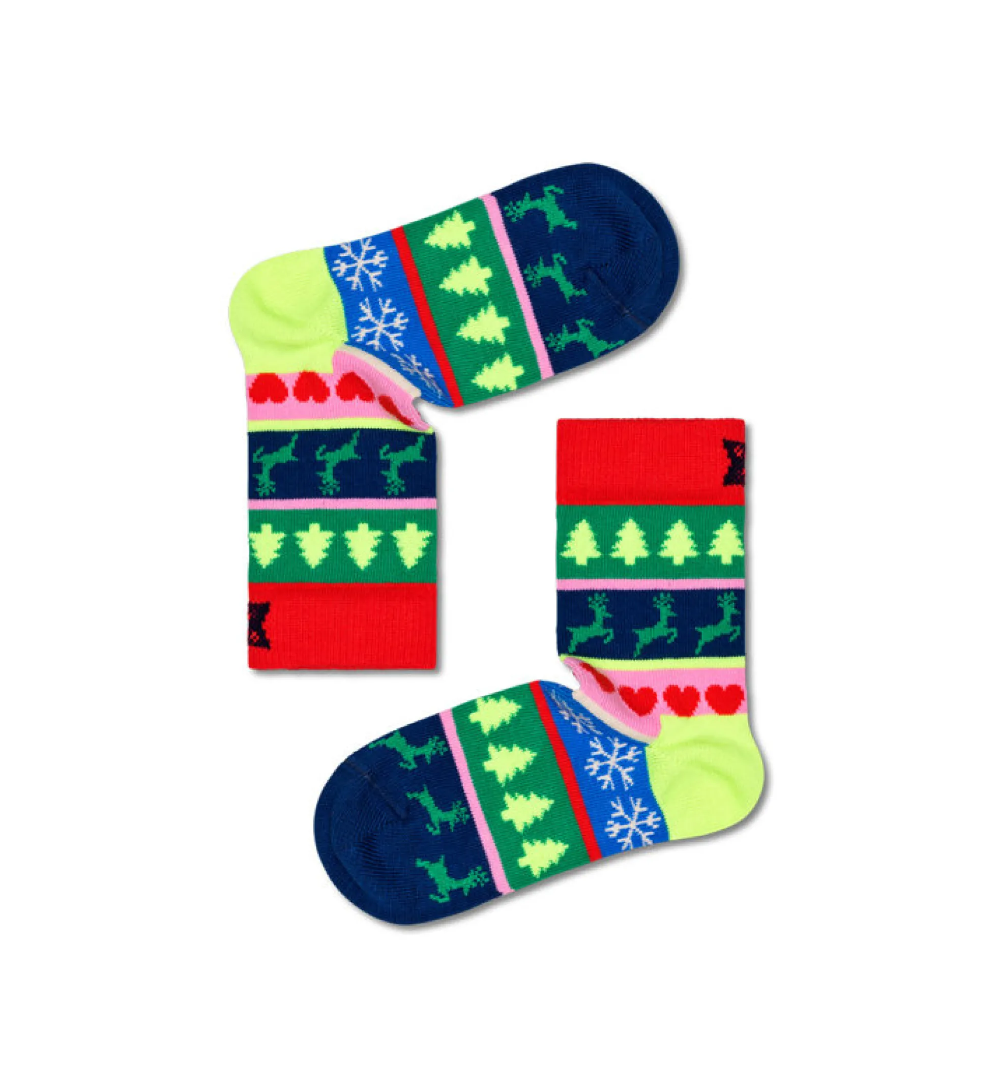 Happy Socks Christmas Stripe sukat
