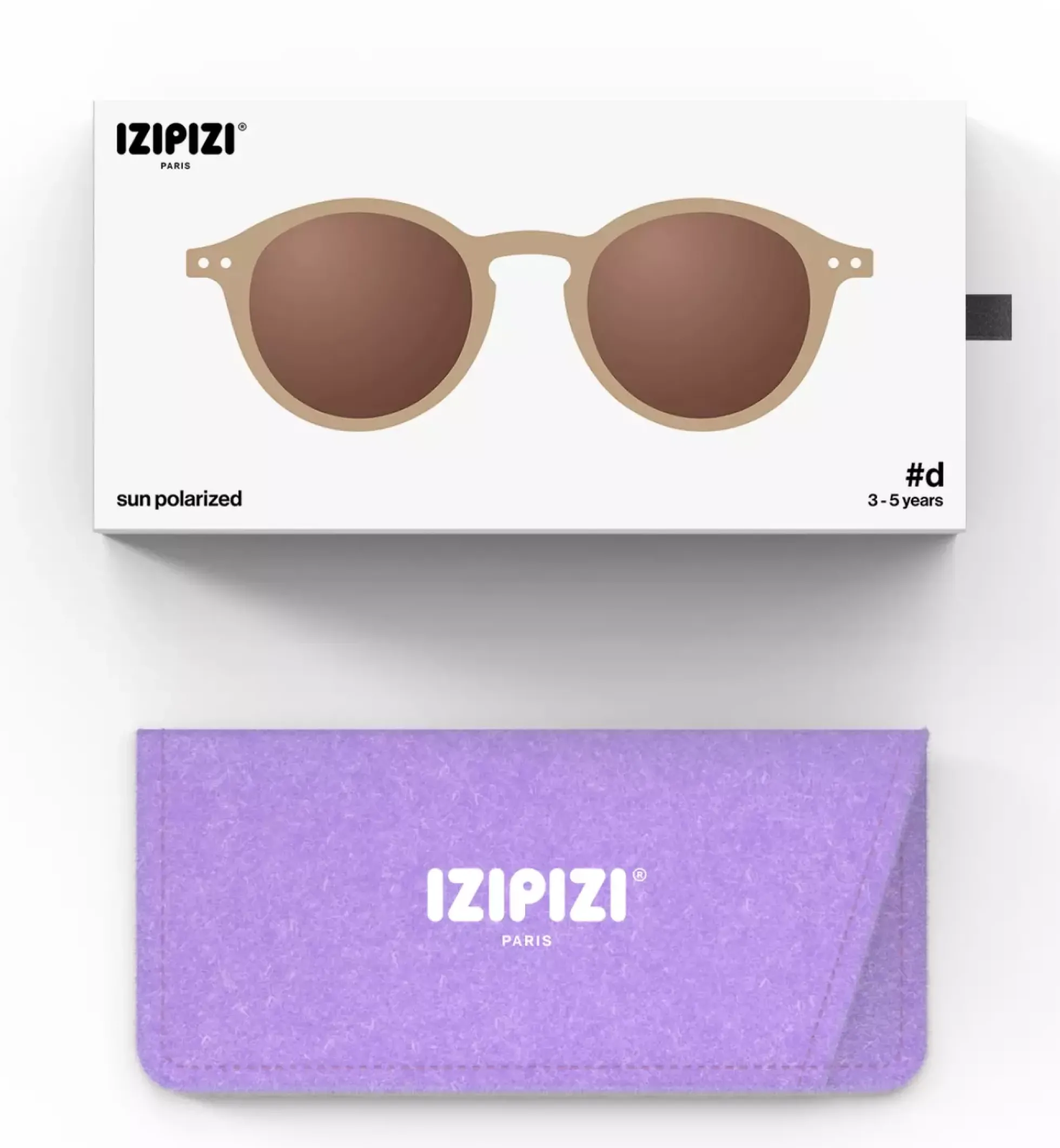 Izipizi child #d aurinkolasit, 3-5 vuotta, Macchiato