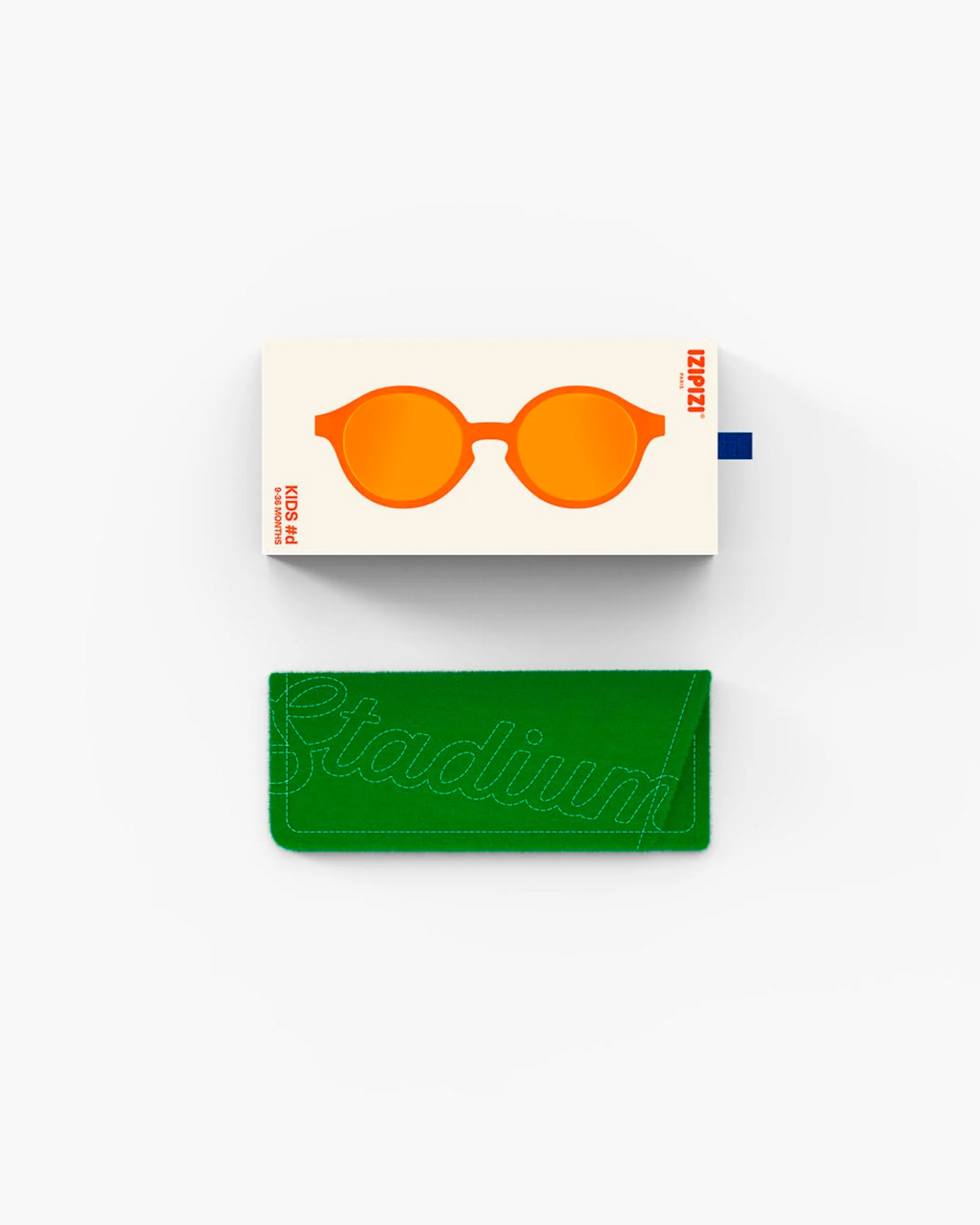 IZIPIZI Kids aurinkolasit, Orange Smash #D