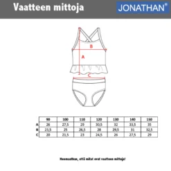 Jonathan aurinkosuoja bikinit