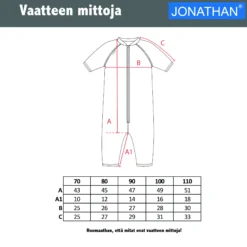 Jonathan aurinkosuoja haalari