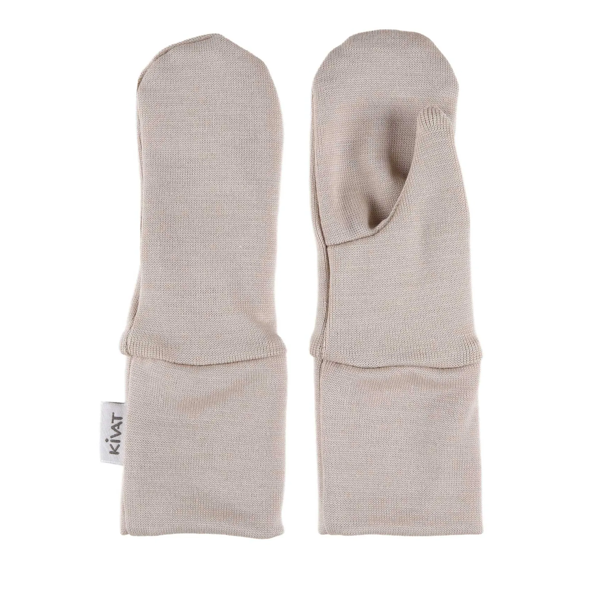 KIVAT silkkivilla-aluslapaset, Vaalea Beige
