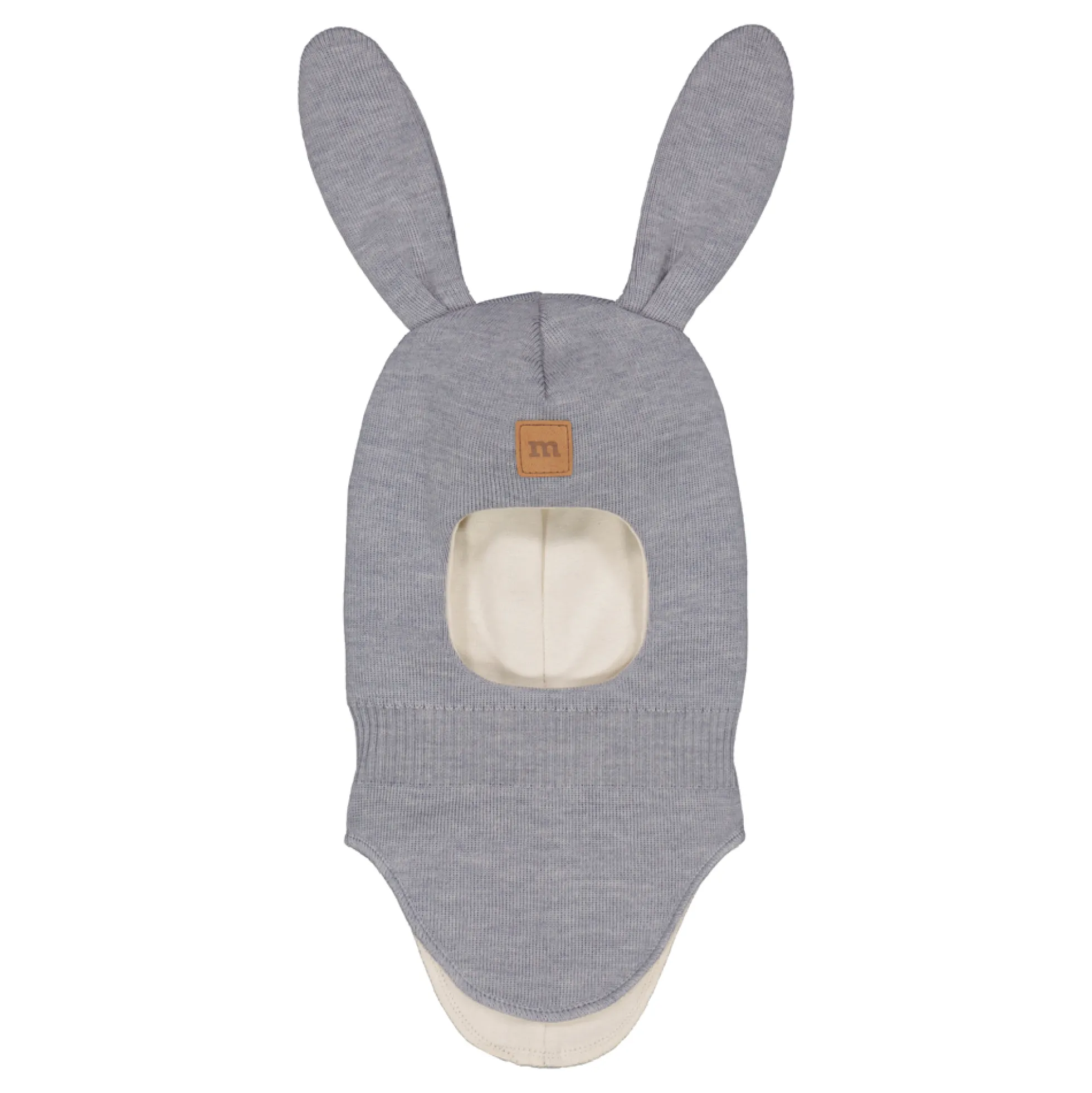 Metsola Bunny Helmet merinovilla kypu00e4ru00e4myssy, Cloudy