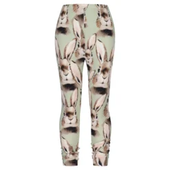 Metsola Bunny leggingsit, Soft Green