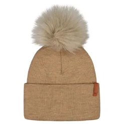 Metsola Crystal Beanie, Peanut Butter