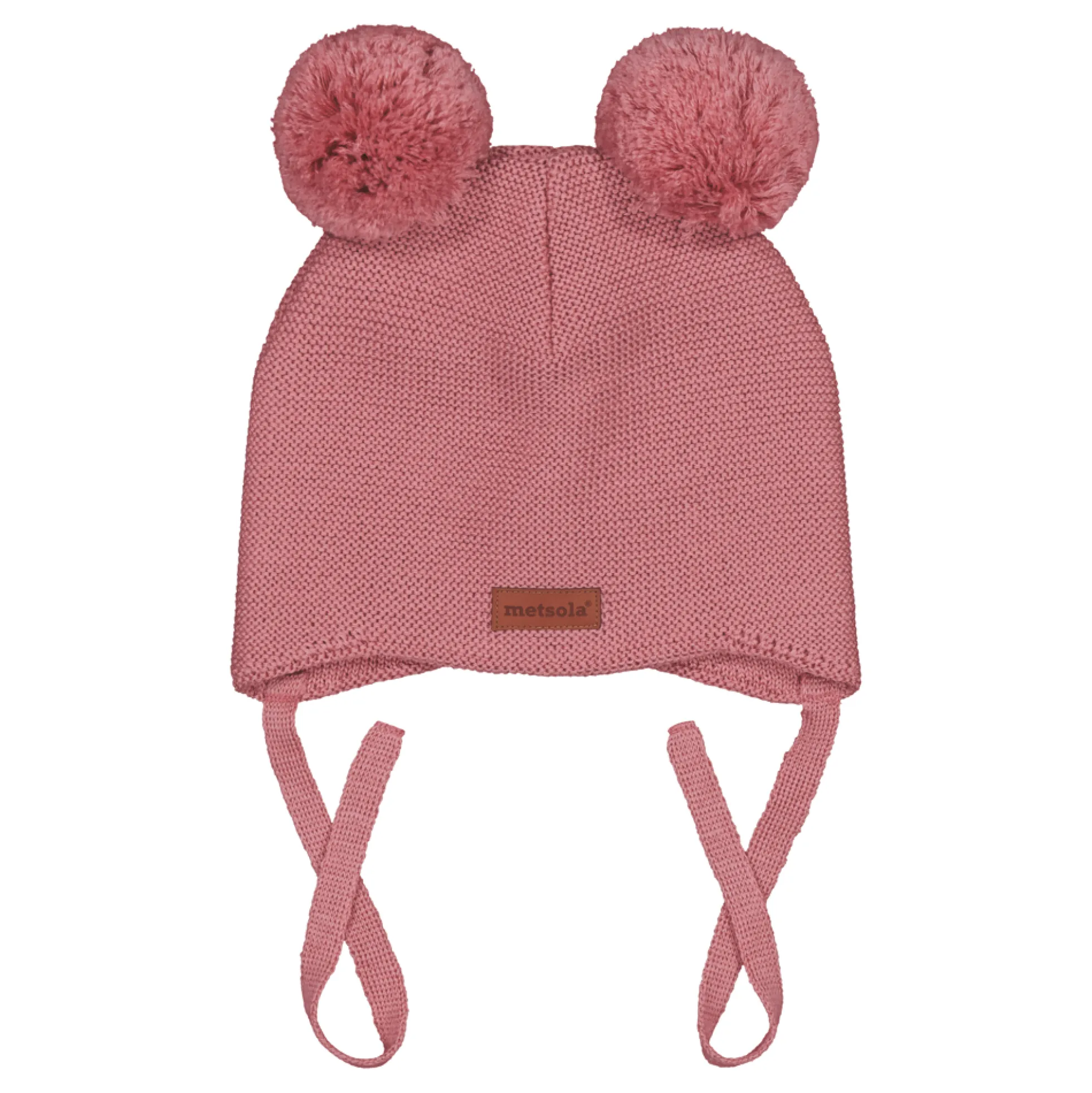 Metsola Cutie Hat merinovillapipo, Rosy