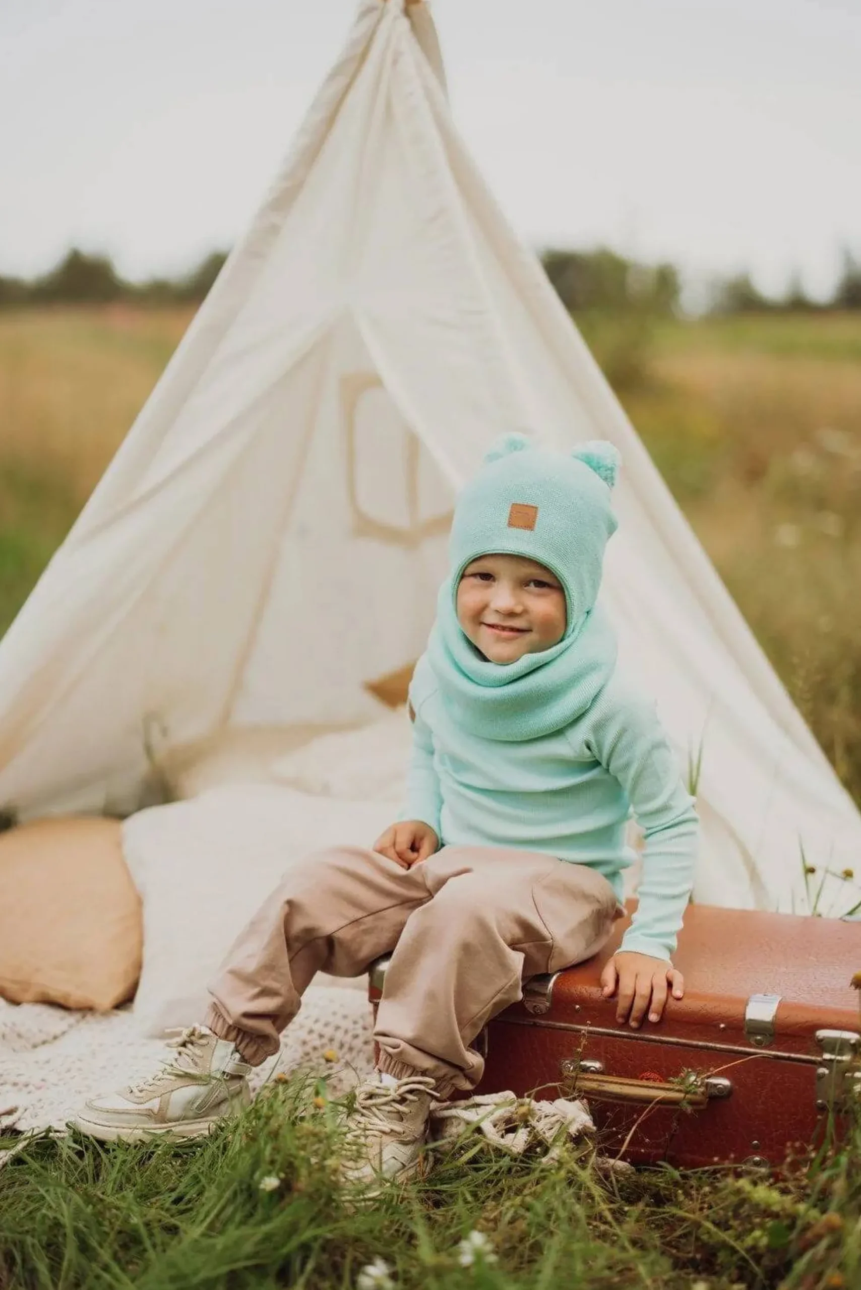 Metsola Cutie Hat Puuvillapipo, Mintie