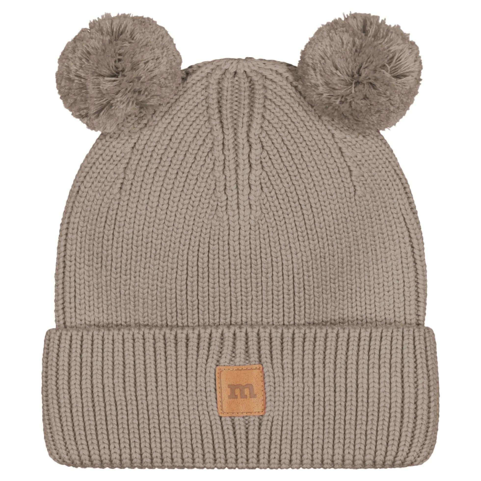 Metsola Knitted Pom Pom merinovillapipo, Stormy