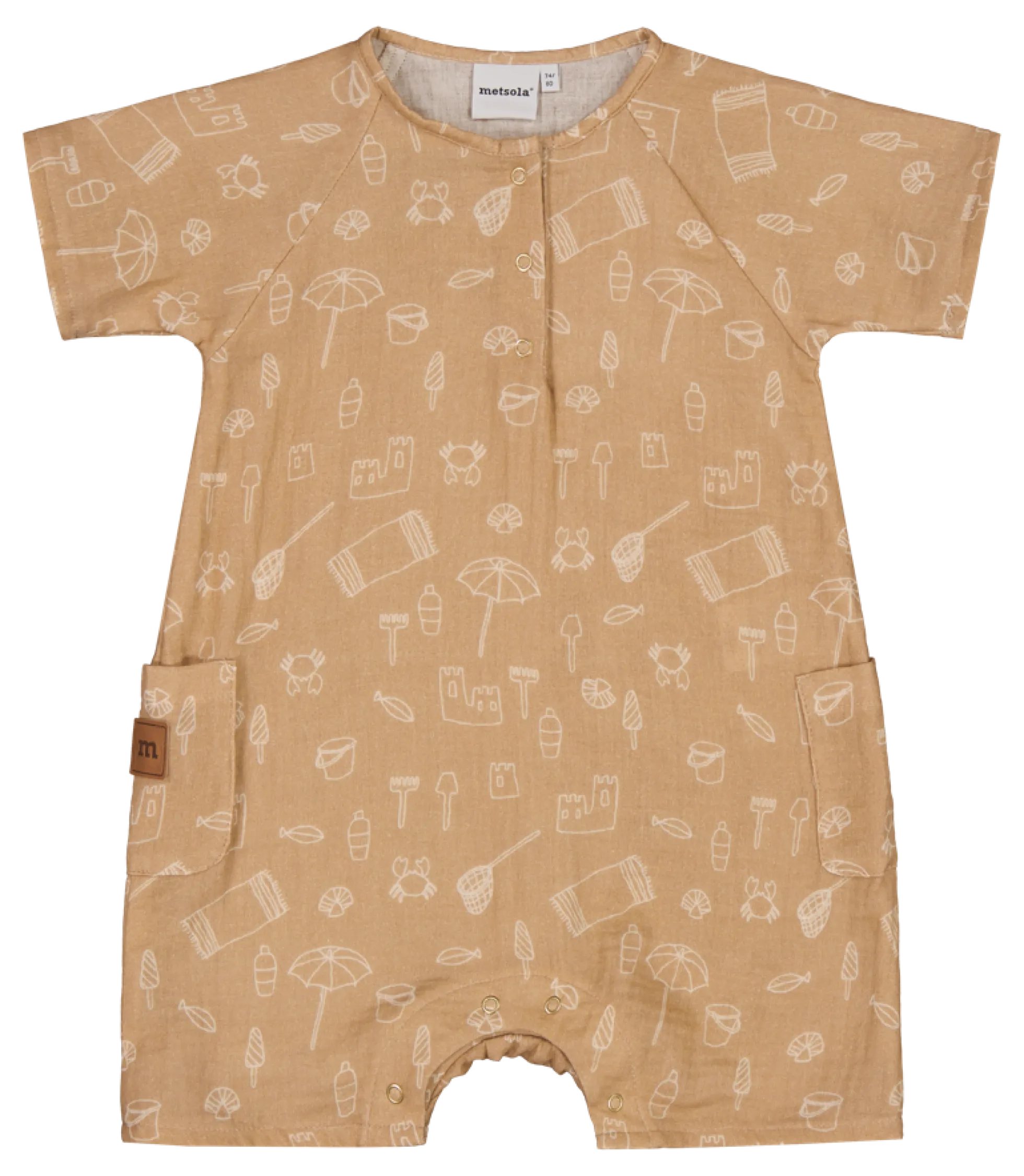 Metsola On the beach muslin -romper