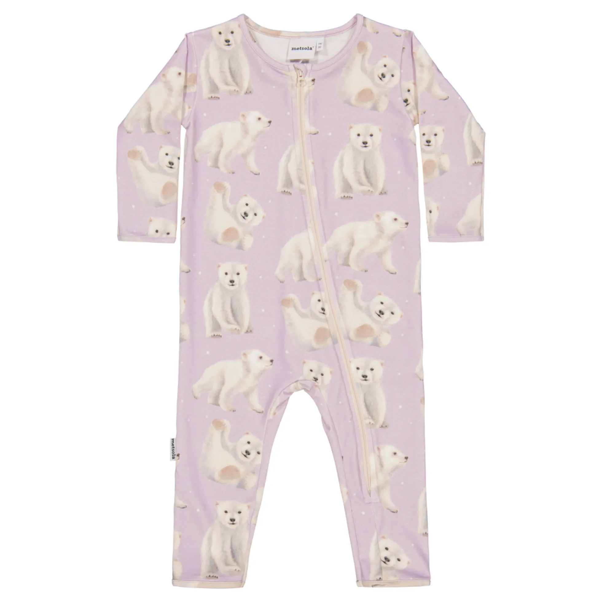 Metsola Polar Bear Pyjamahaalari, Icy Lilac