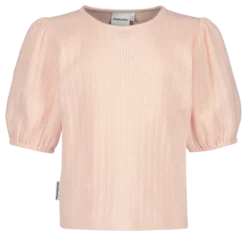 Metsola Puff Sleeve paita, Milky Apricot