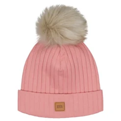 Metsola Wide Rib Beanie tupsupipo, Dusty Rose