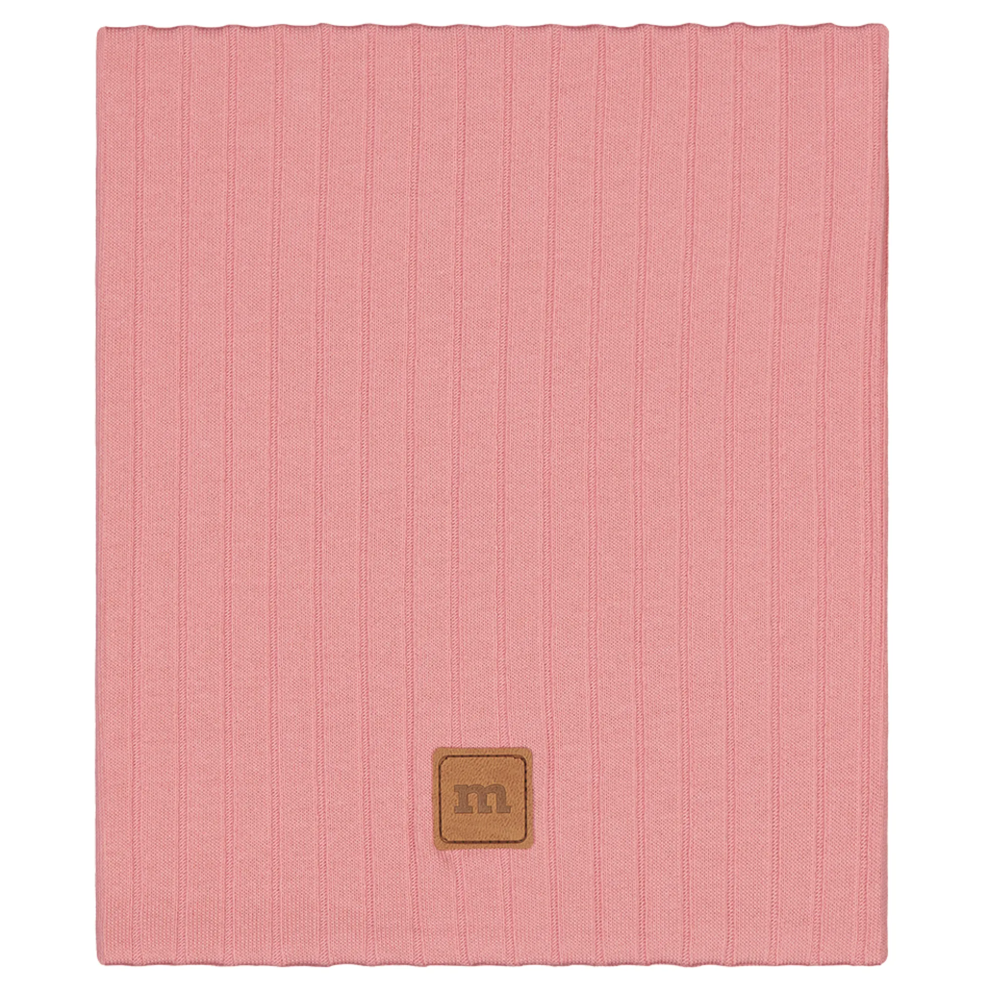 Metsola Wide Rib tuubihuivi, Dusty Rose