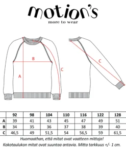 Motion's collegepaita
