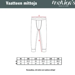 Motion's pitku00e4t kalsarit