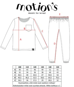 Motion's pyjama