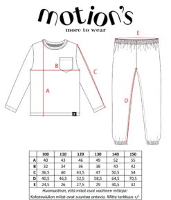 Motion's pyjama