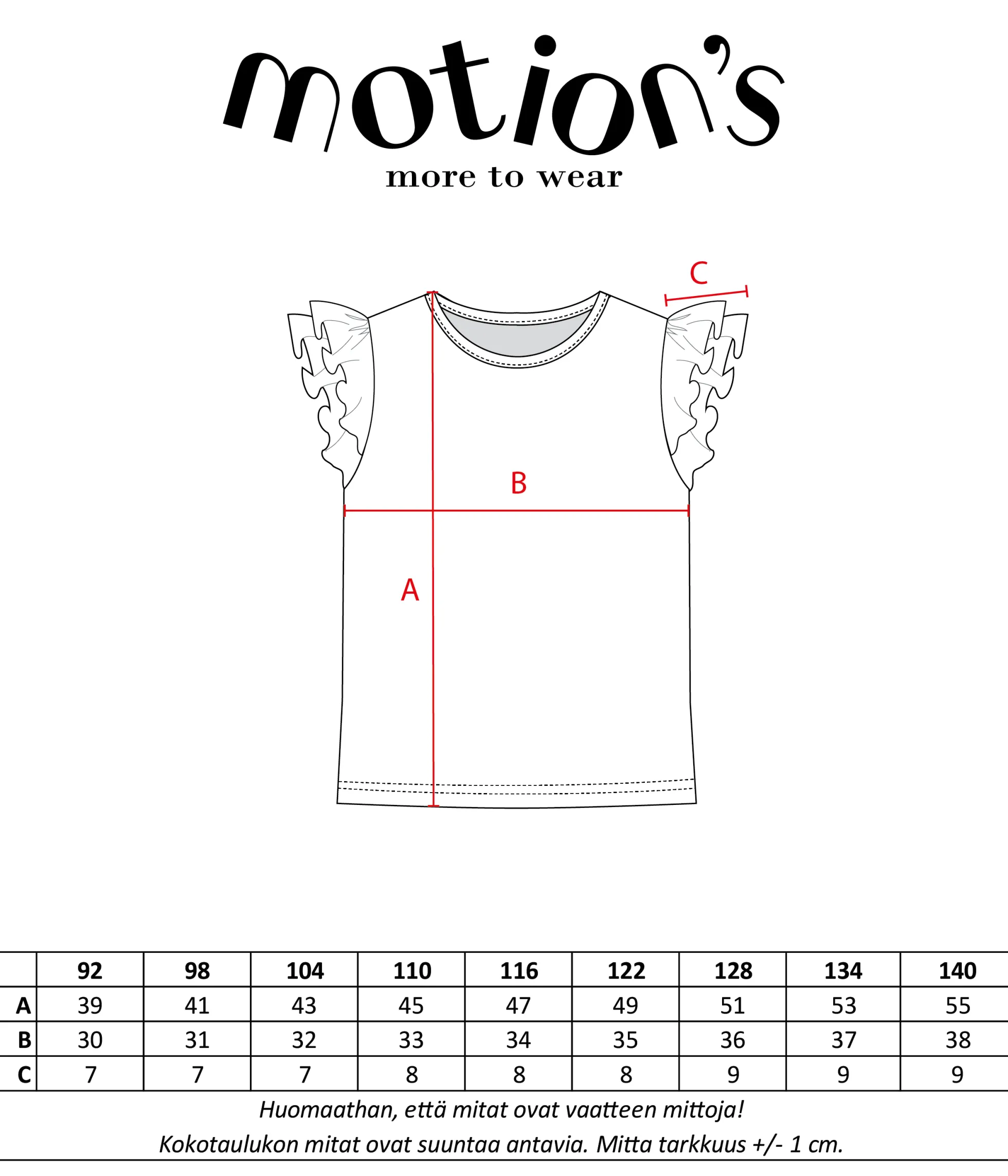 Motion's T-paita