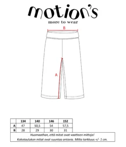 Motionu00b4s culottehousut