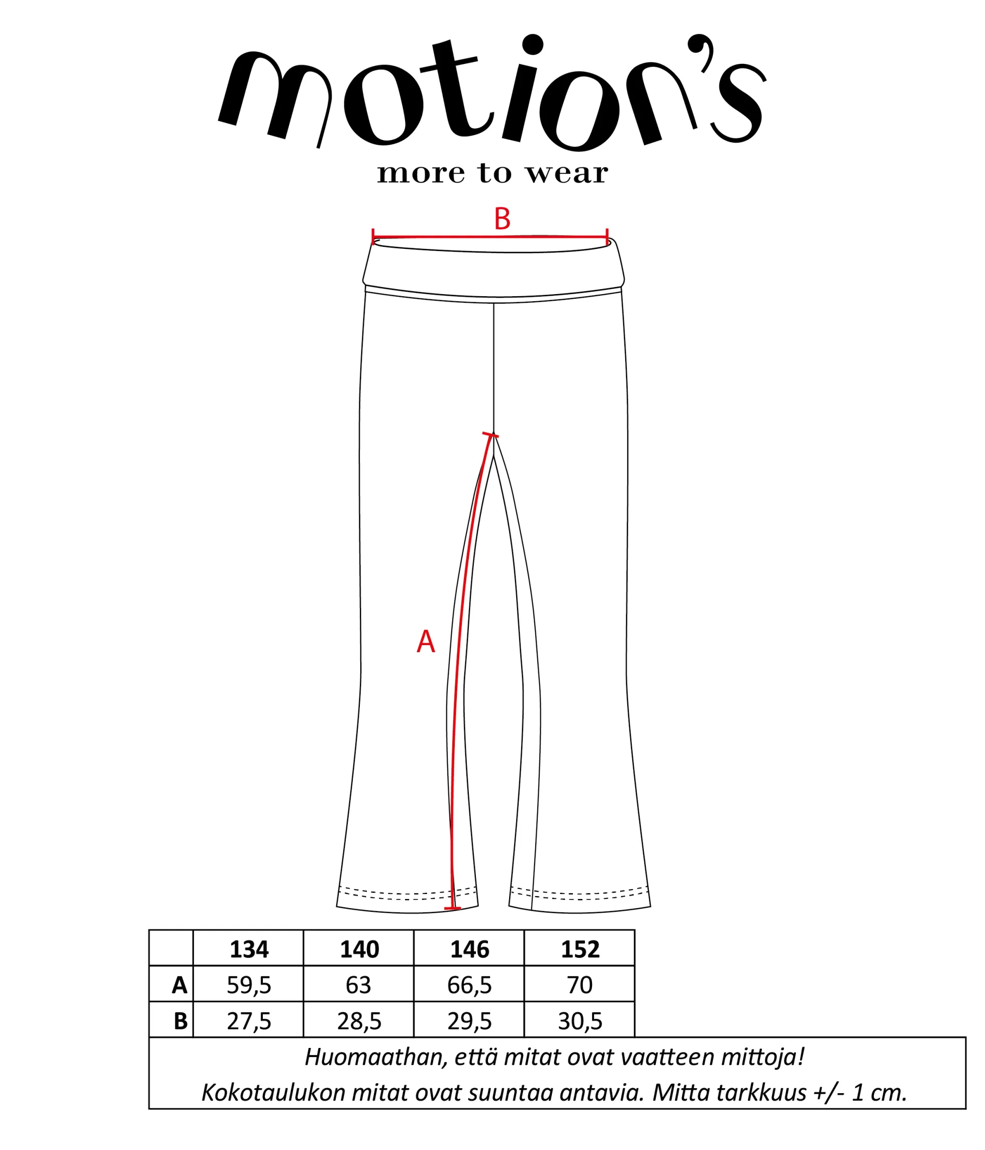Motionu00b4s leveu00e4lahkeiset leggingsit