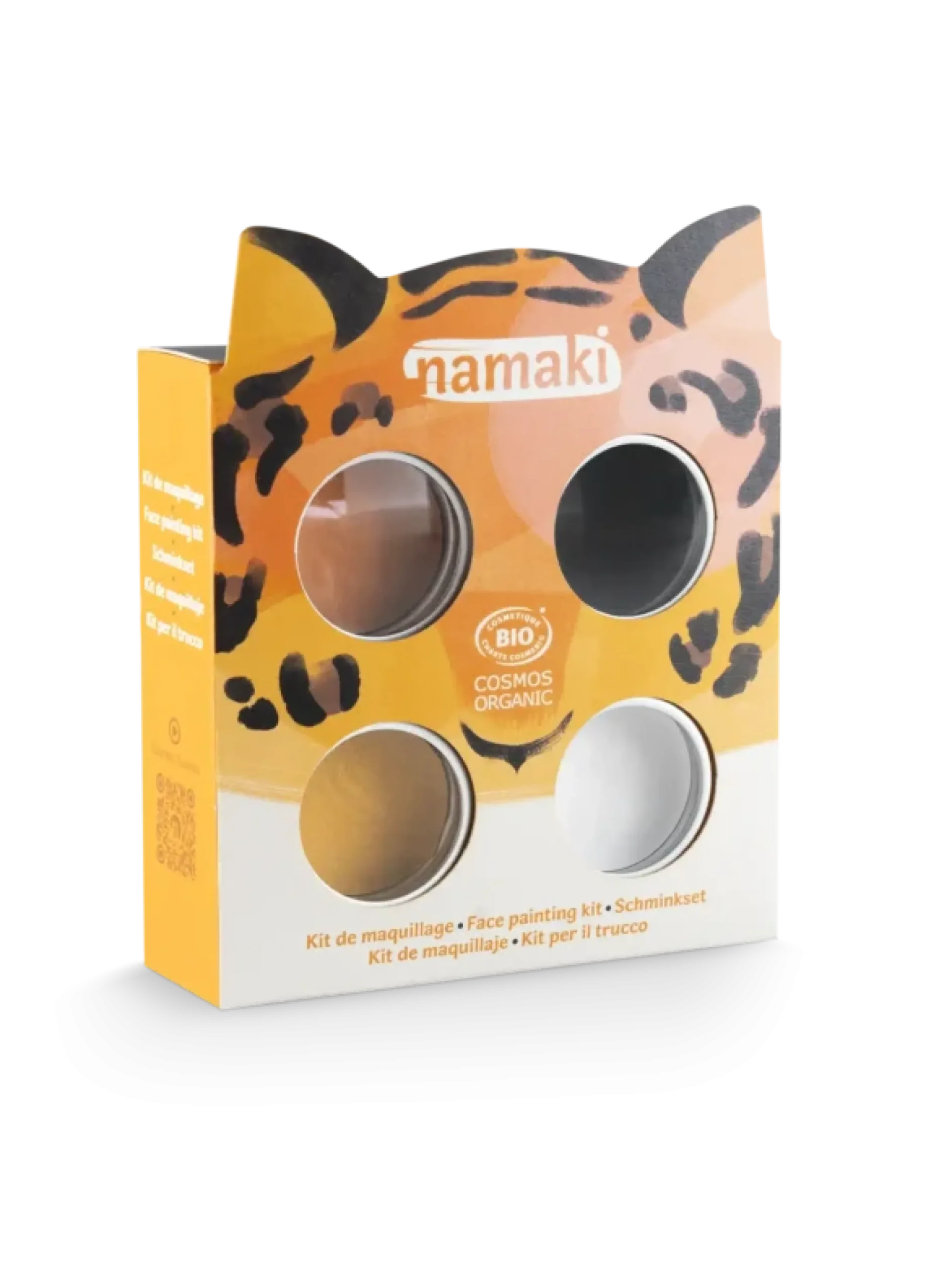 Namaki Kasvomaalaussetti - 4 vu00e4riu00e4, Animals
