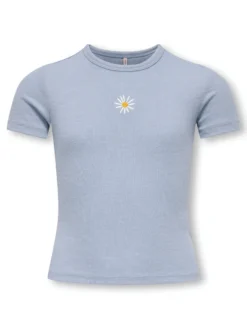 Only Girls Elva T-paita, Cashmere Blue