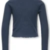 Only Girls Nella pitku00e4hihainen pusero, Ombre Blue
