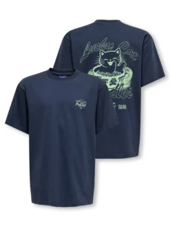 Only & Sons Axel Sunny T-paita, Blue Nights
