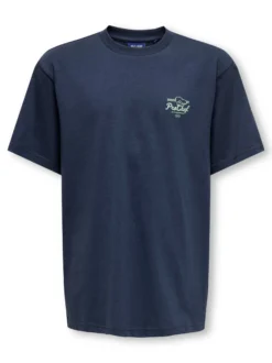 Only & Sons Axel Sunny T-paita, Blue Nights