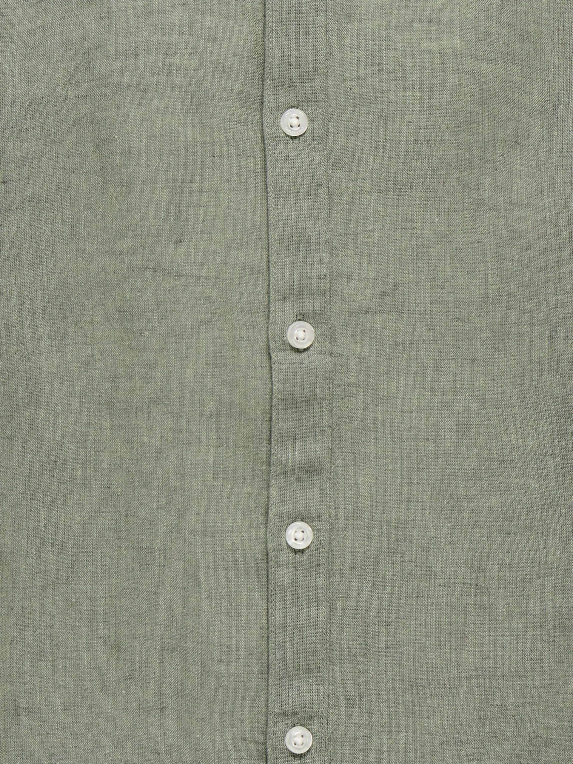 Only & Sons Caiden pellavakauluspaita, Swamp