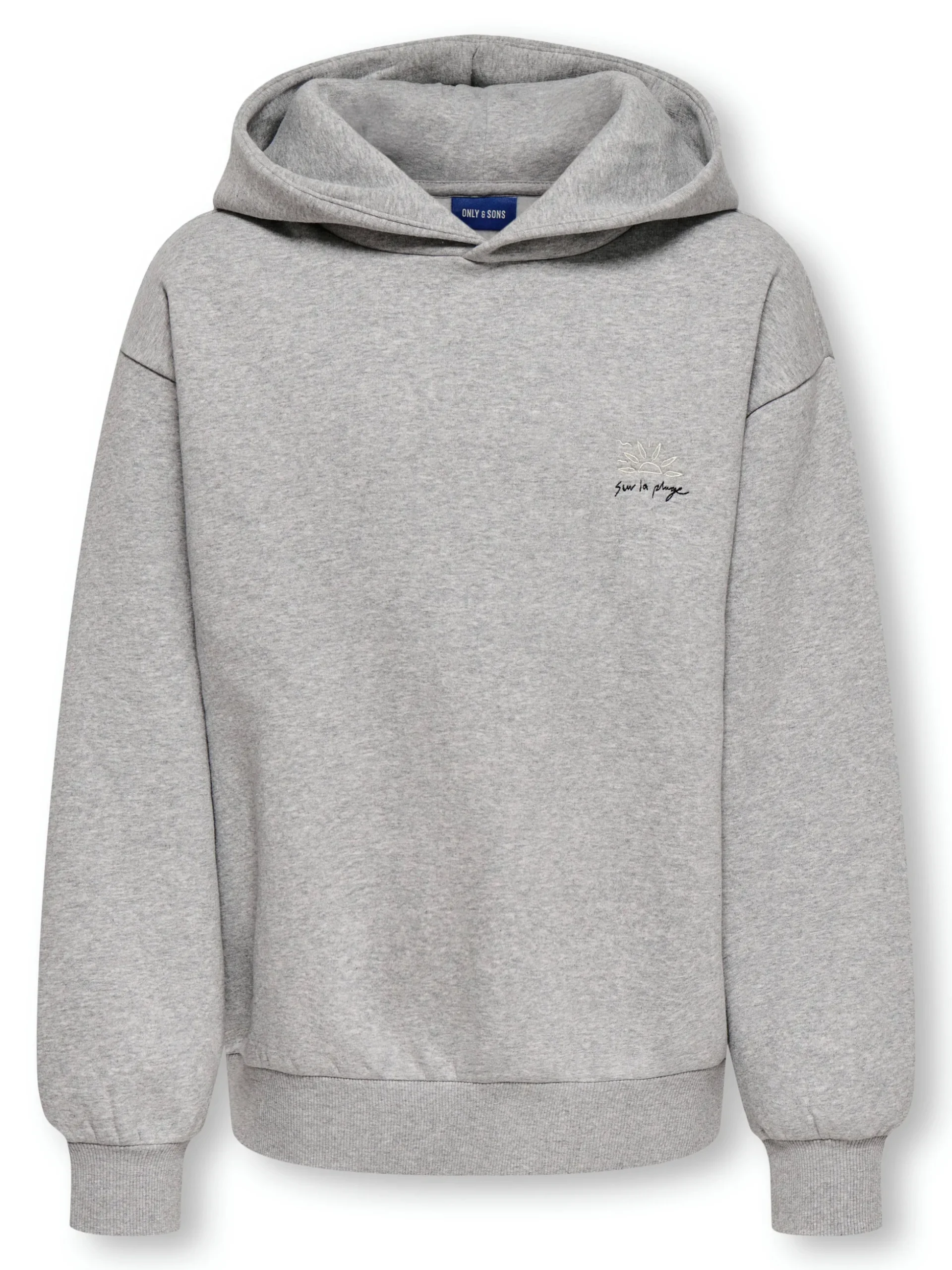 Only & Sons Ceres collegehuppari, Grey Melange