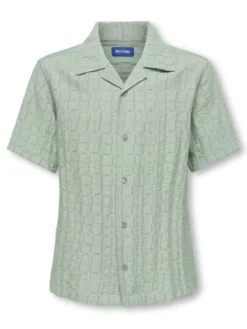 Only & Sons Junior Carter lyhythihainen kauluspaita, Iceberg Green