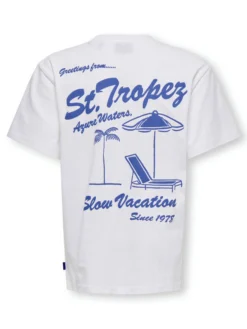 Only & Sons Milo T-paita, Bright White