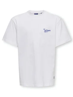 Only & Sons Milo T-paita, Bright White