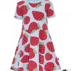 Paapii Sani mekko Polka, vaaleansininen