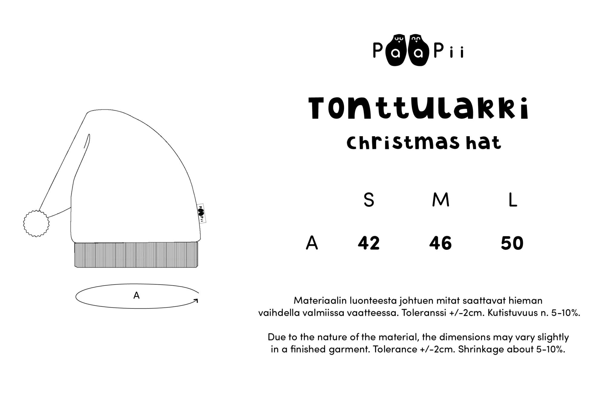 PaaPii tonttulakki, Diagonaali