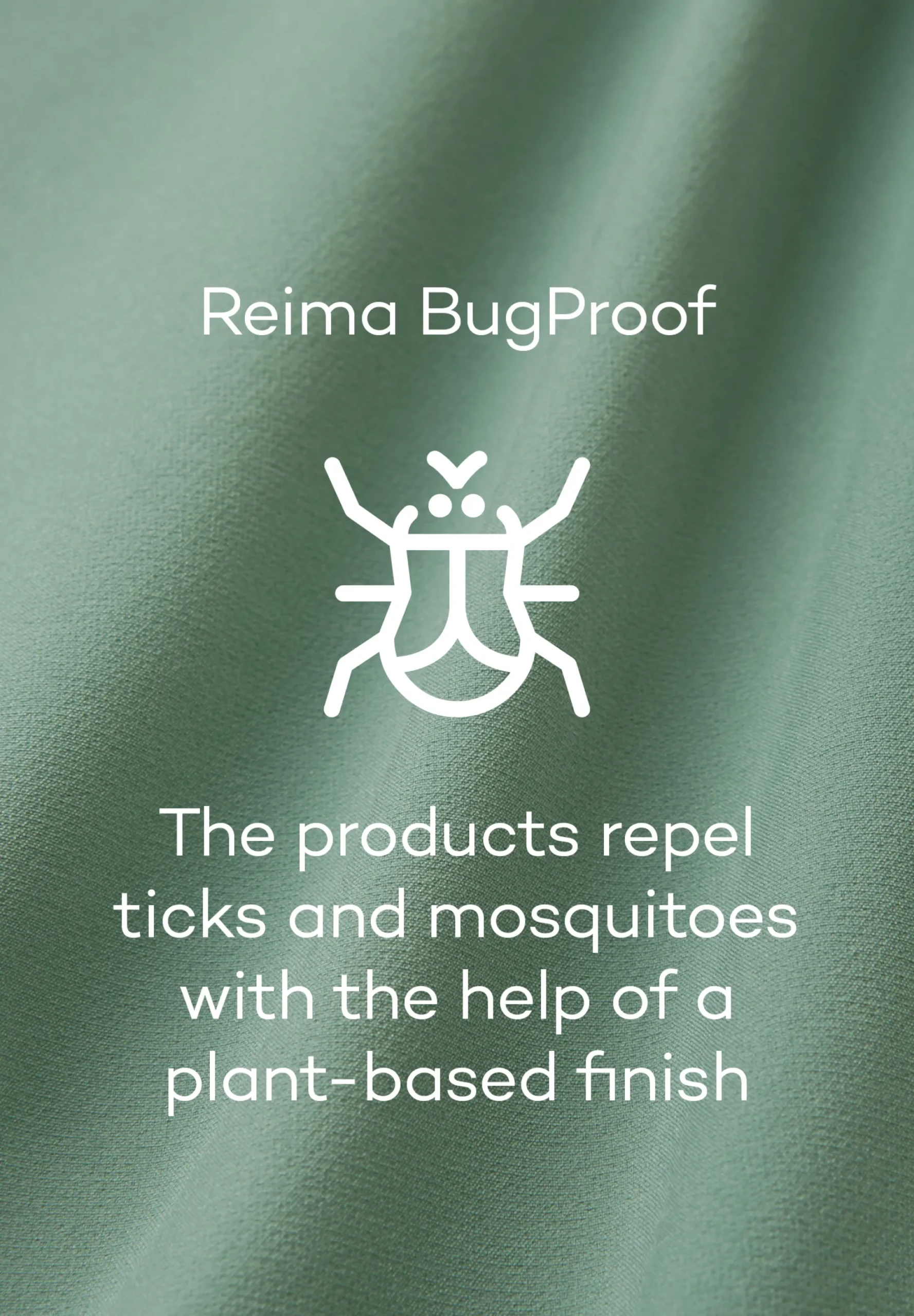 Reima BugProof takki Retkiin, Stone Green