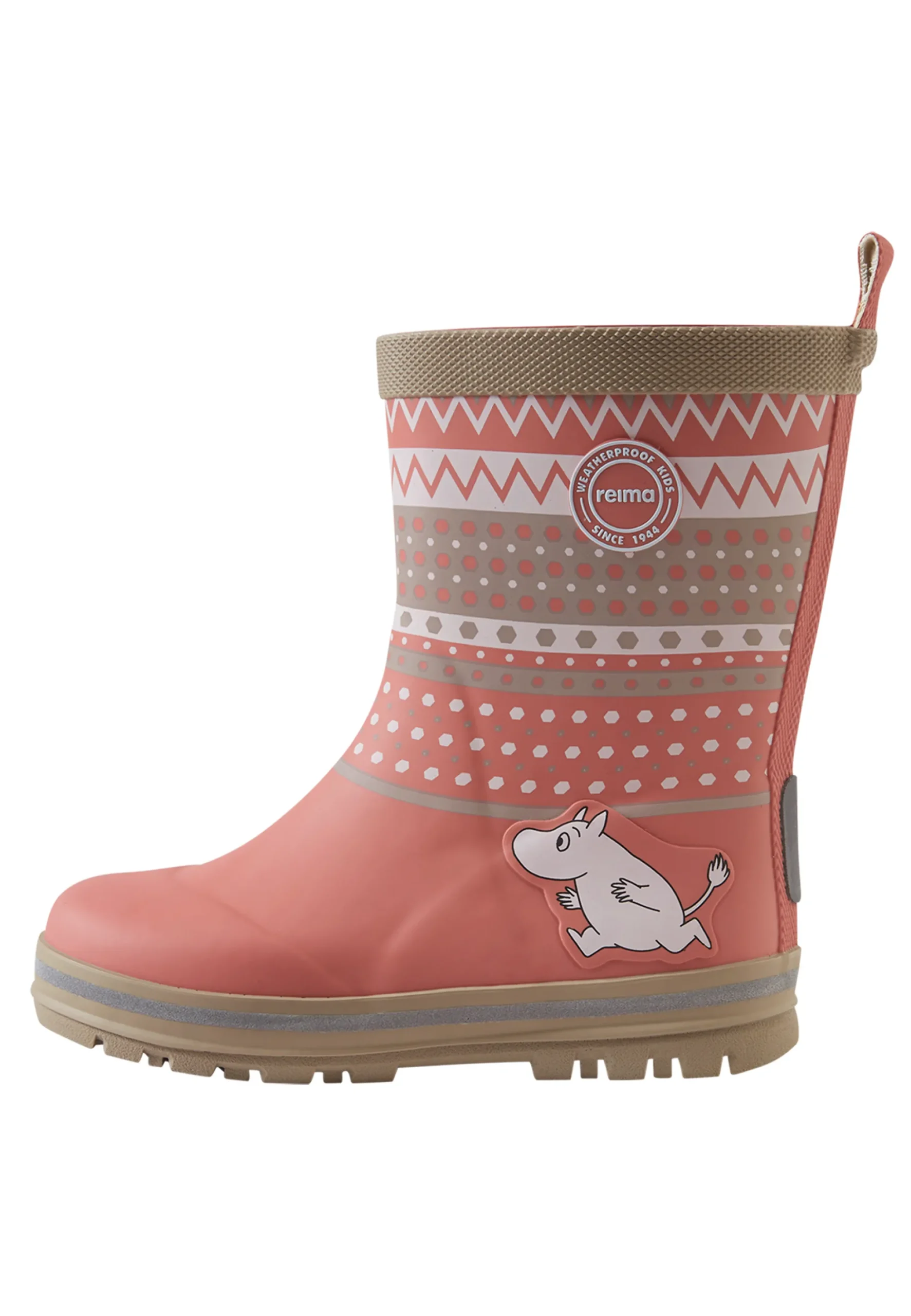 Reima kumisaappaat Moomin Magisk, Rose Blush