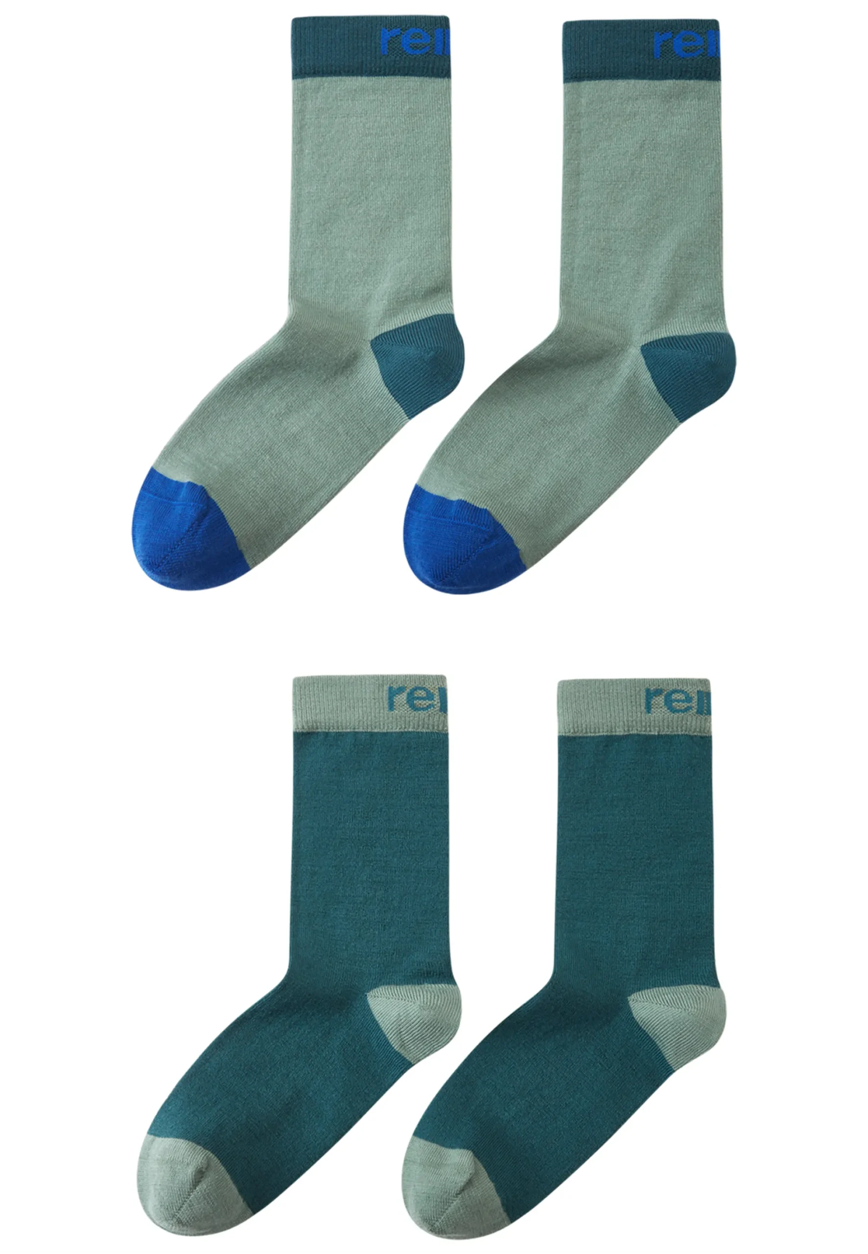 Reima merinovillasekoitesukat Parit, Dark Teal