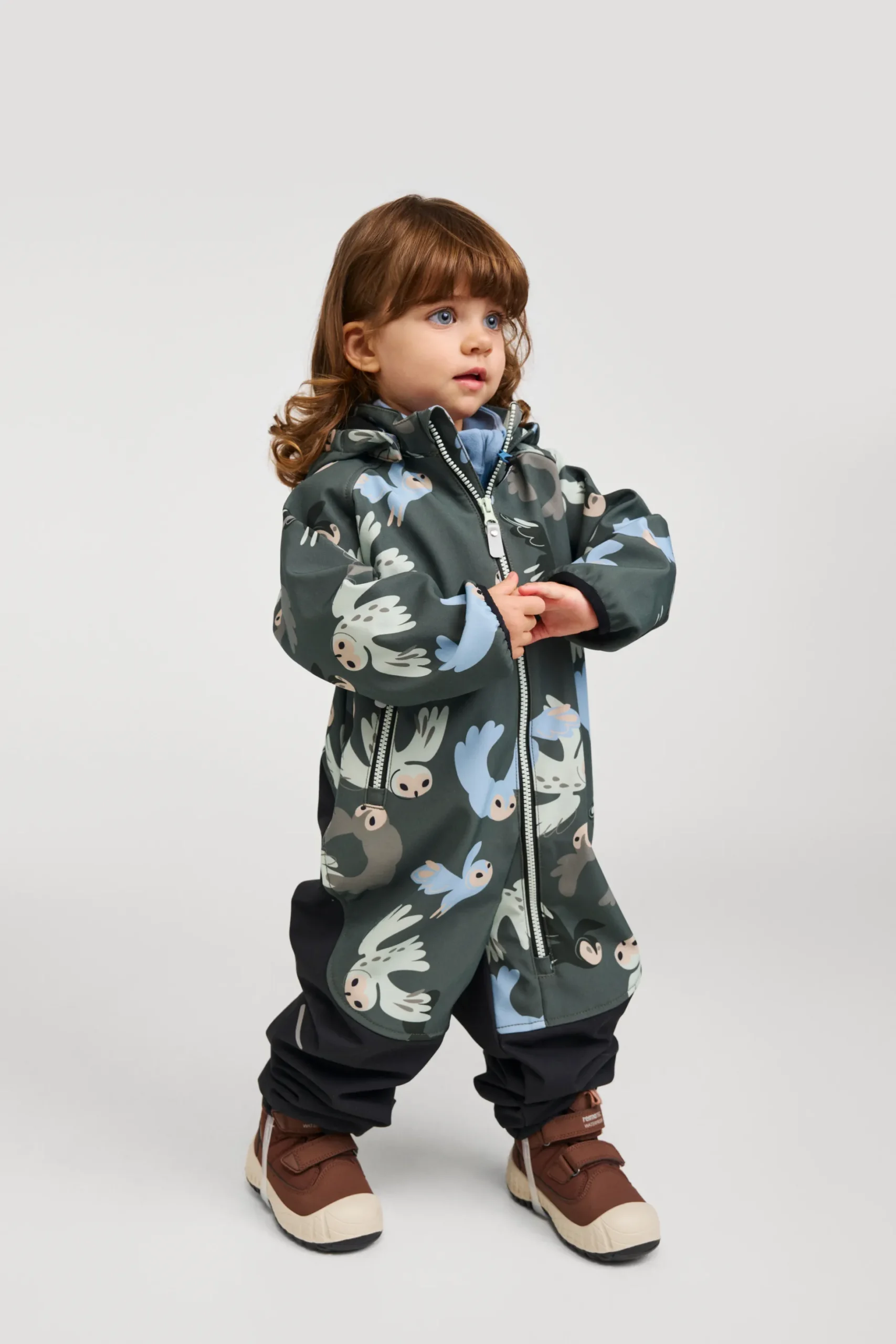Reima softshell-haalari Mjosa, Thyme green