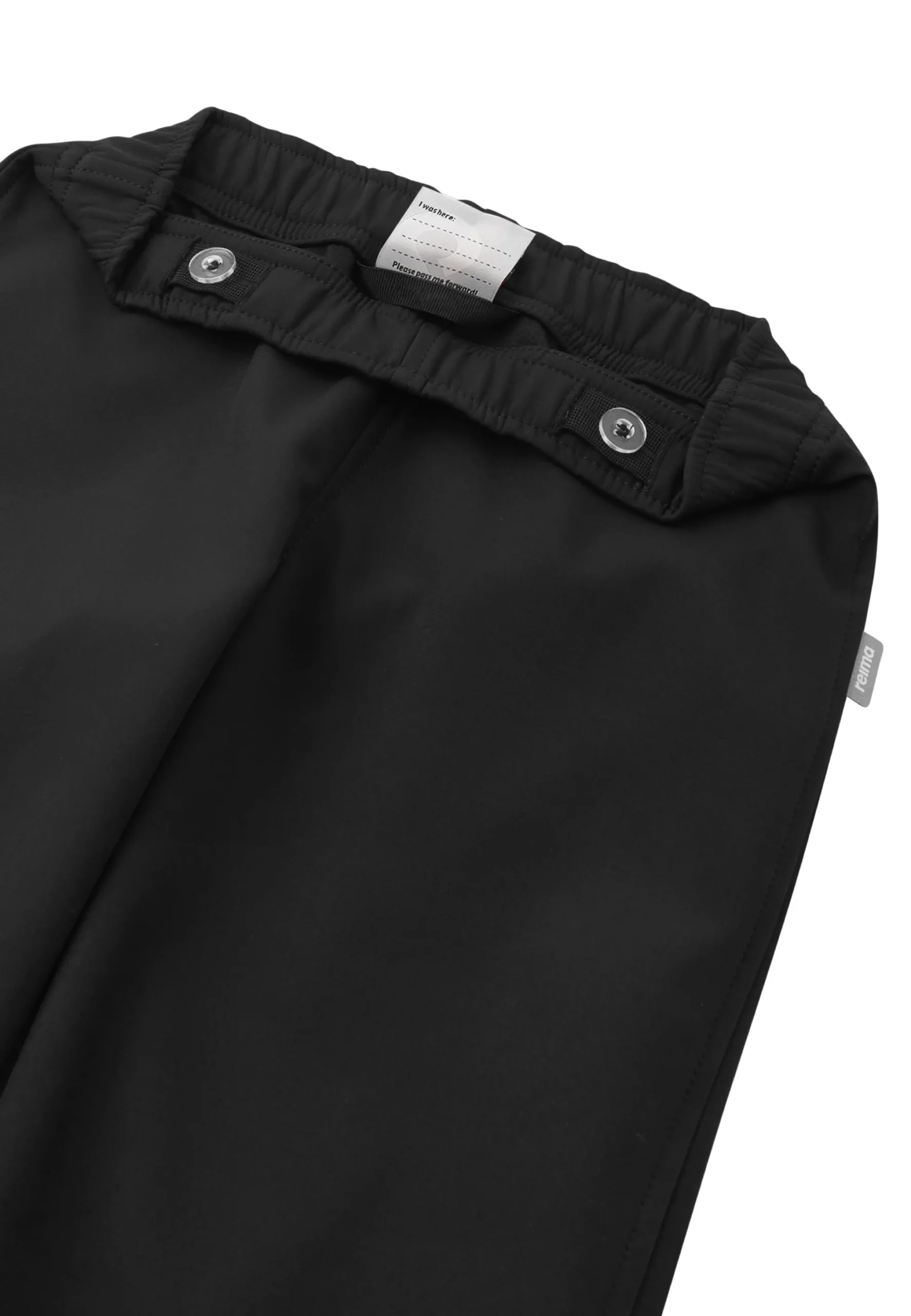 Reima softshell-housut Kuori, Musta