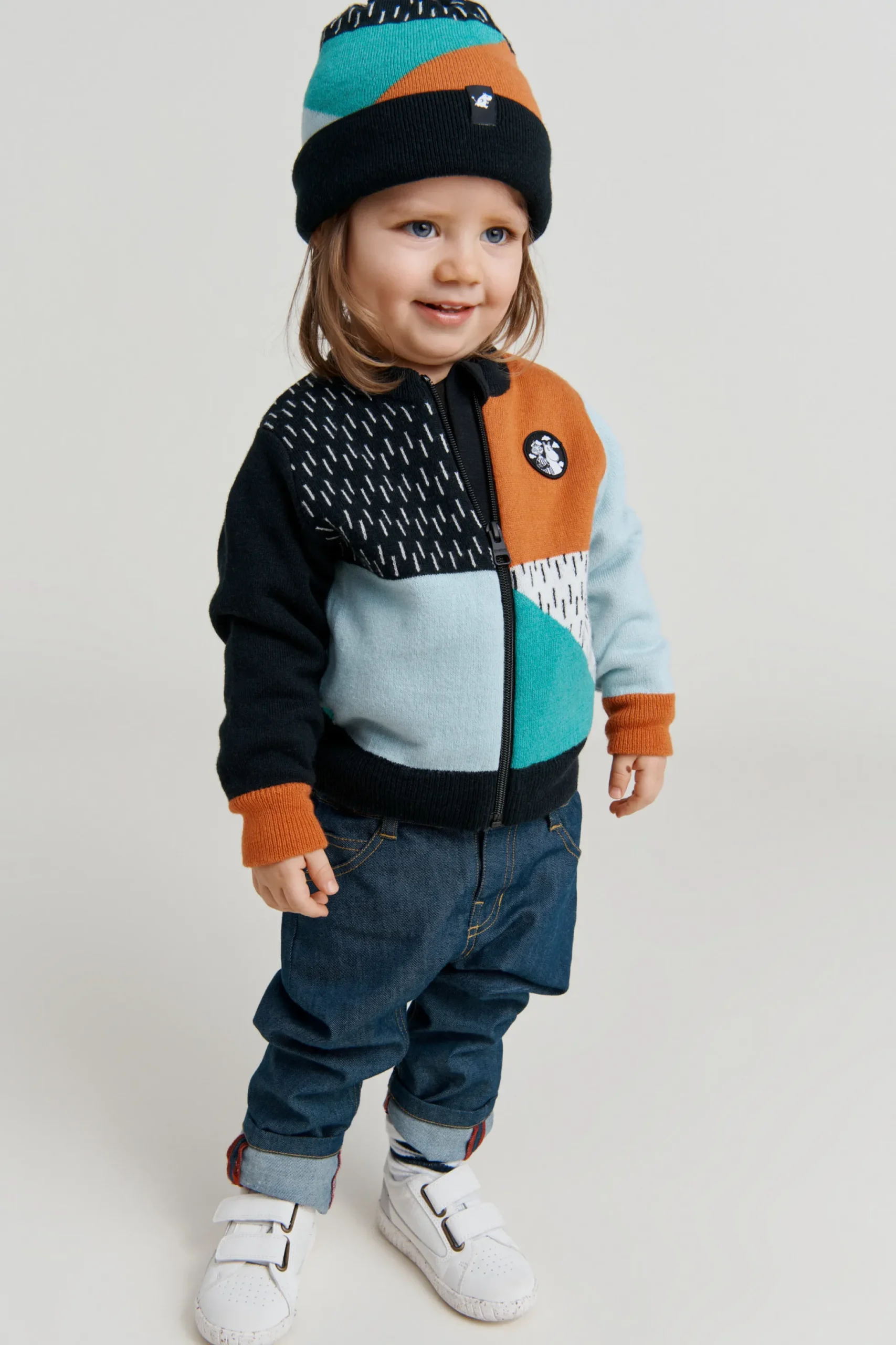 Reima Taaperoiden pipo Moomin Flinga, turkoosi